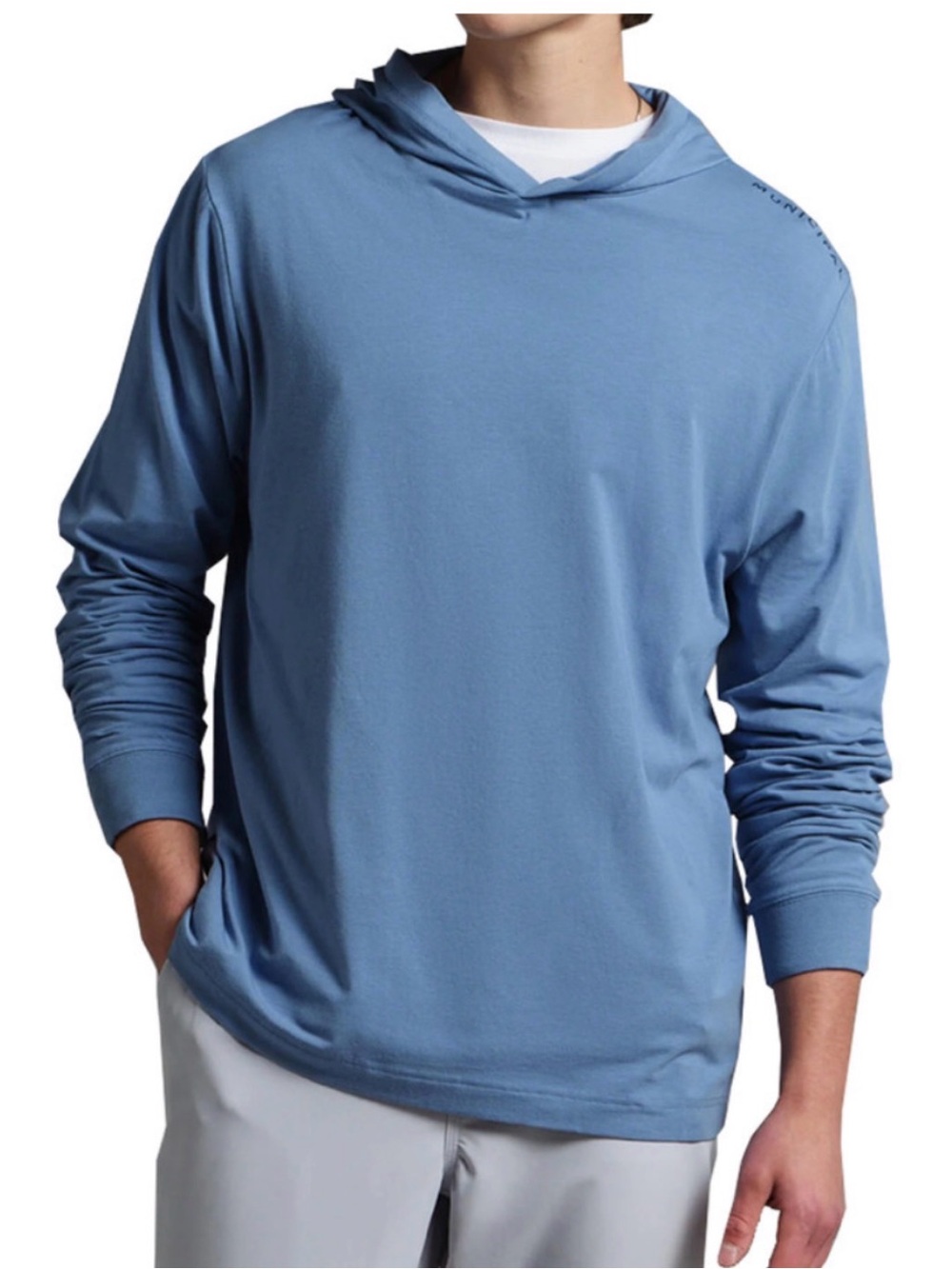 NWT. Municipal Enduro Stretch LS Hooded T-Shirt. XL